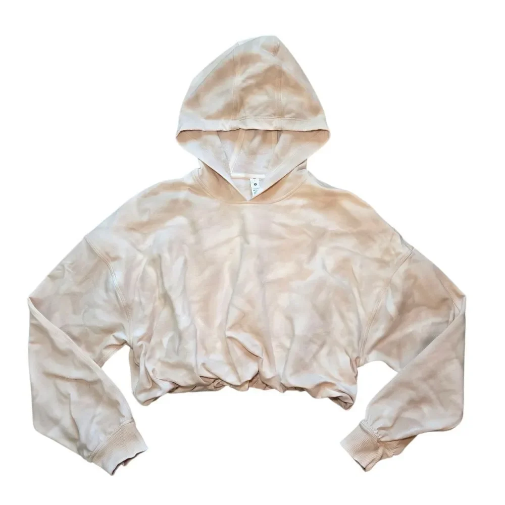 Lululemon LA All Yours Bubble Hem Hoodie - Cafe